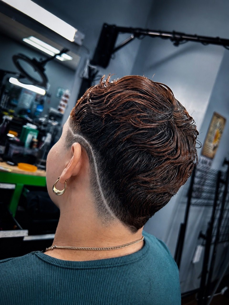 Corte y estilo corto realizado por Mandy
