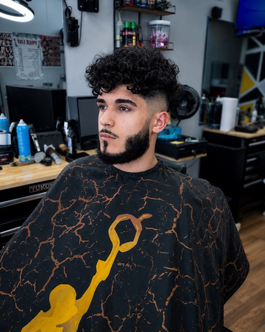 Corte moderno realizado por Manny