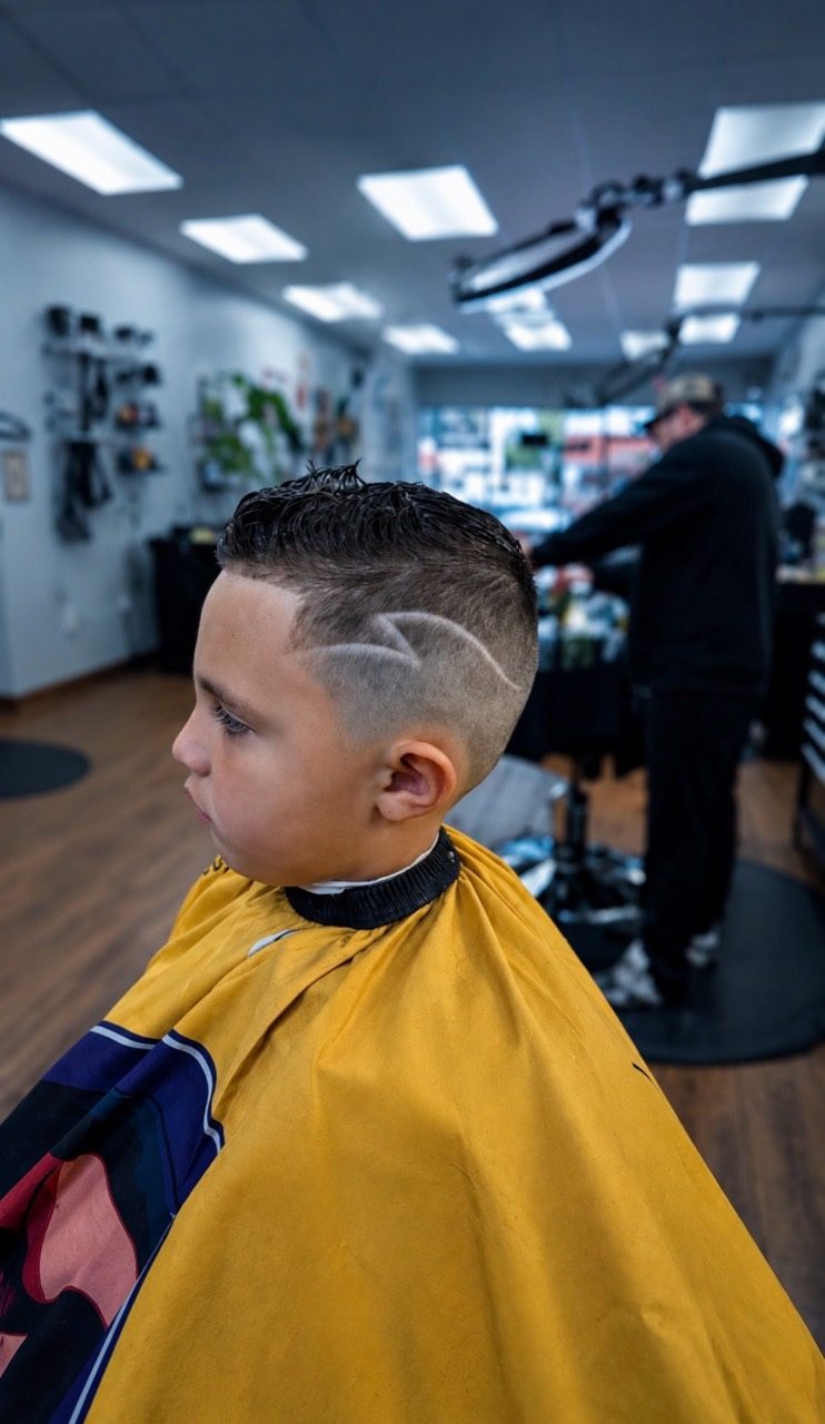 Kids cut con diseño realizado por Rico Vázquez