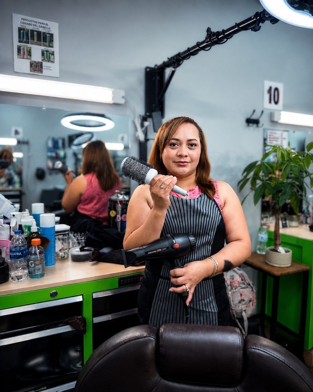 Silvia en El Corte Y La Belleza